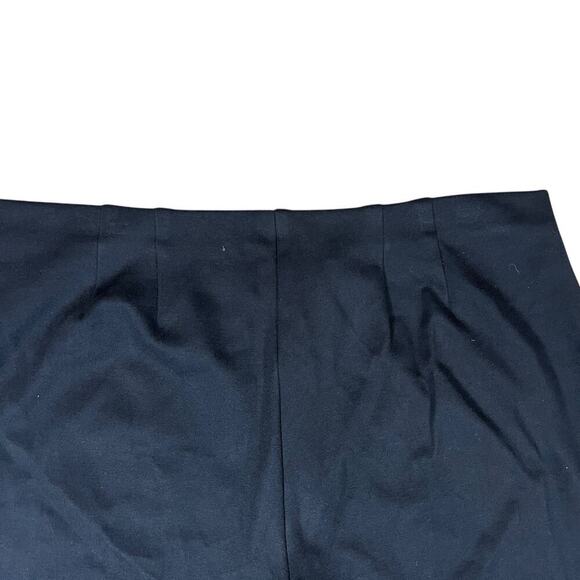 Coldwater Creek Black Pull On Jersey Knit Dress Pants Straight Leg Size Large - Picture 4 of 7